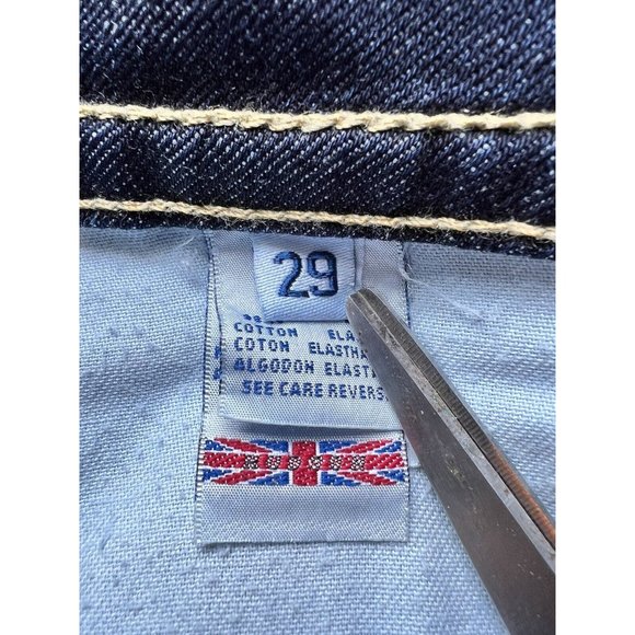 Hudson Signature Bootcut Low Rise Y2K Dark Rinse Women Jeans WP170DHA Elm 29 - Picture 13 of 16